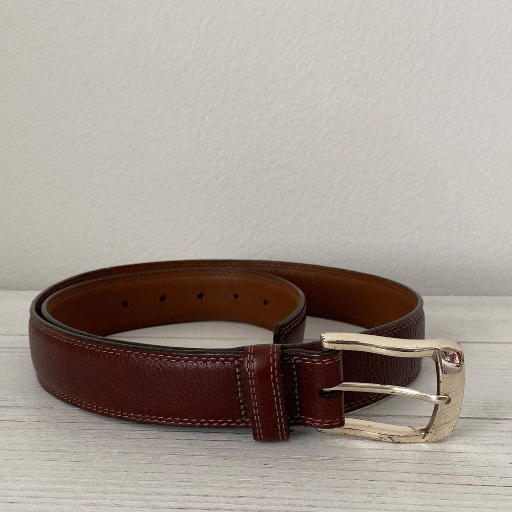 Brighton Brown Leather Belt